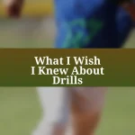 What I Wish I Knew About Drills